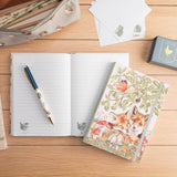 Wrendale Designs by Hannah Dale B6 Flexi Notebook - Under The Oak Tree - Fox