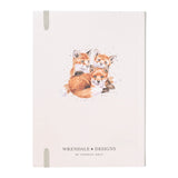 Wrendale Designs by Hannah Dale B6 Flexi Notebook - Under The Oak Tree - Fox