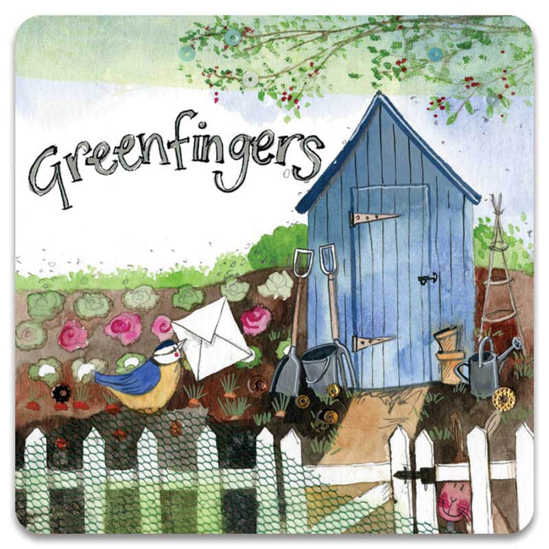 Alex Clark Fridge Magnet - Greenfingers