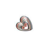 Fusion Twist 6-Piece Cookie Cutters - Heart
