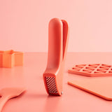 Fusion Twist Garlic Press - Coral