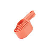 Fusion Twist Set Of 5 Measuring Cups - Coral