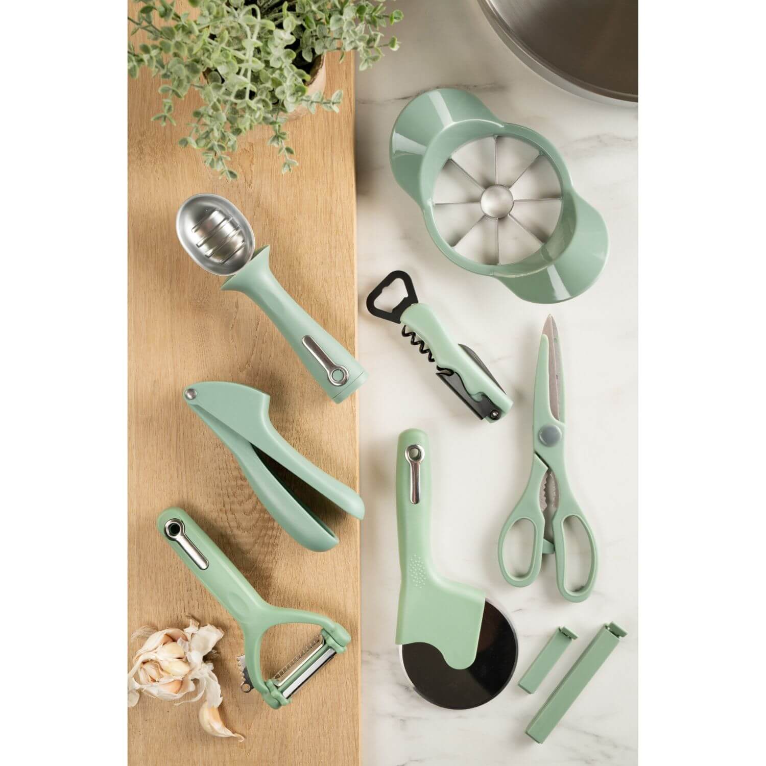 Buy Fusion | Twist Scissors - Mint – Potters Cookshop