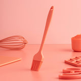 Fusion Twist Silicone Pastry Brush - Coral