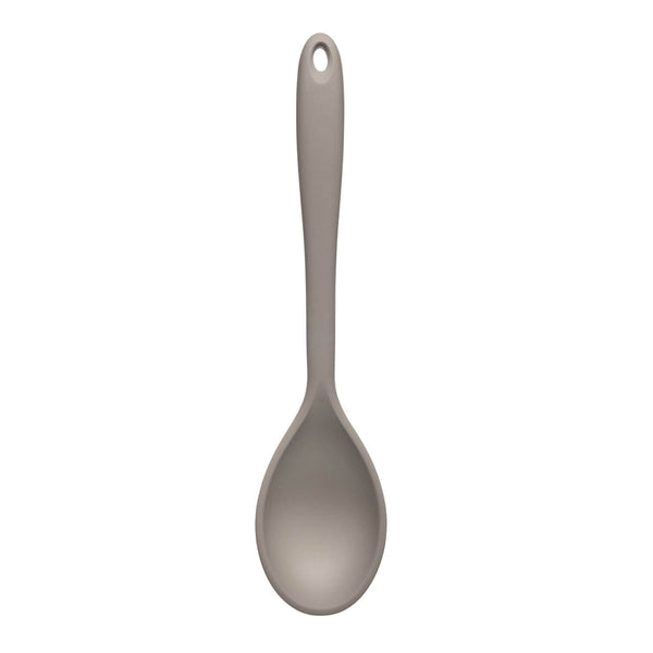 Fusion Twist Silicone Solid Spoon - Grey