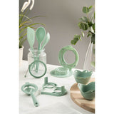 Fusion Twist Silicone Solid Spoon - Mint