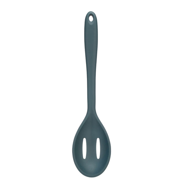 Fusion Twist Silicone Slotted Spoon - Blue