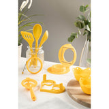 Fusion Twist Silicone Slotted Spoon - Yellow