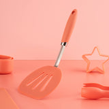 Fusion Twist Silicone Wide Turner - Coral