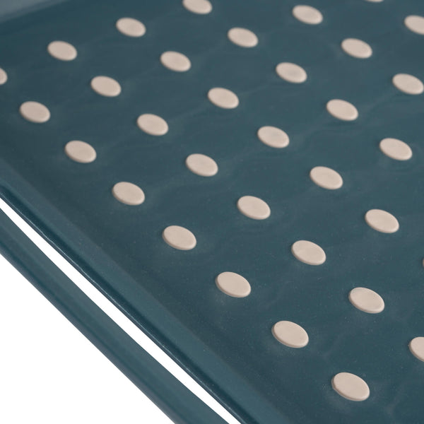 Fusion Twist Non-Slip Serving Tray - Blue
