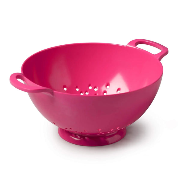 Zeal Premium 15cm Melamine Colander with Handles - Neon Pink