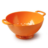 Zeal Premium 15cm Melamine Colander with Handles - Neon Orange