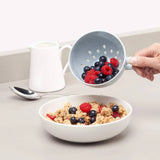 Zeal Berry 10cm Melamine Colander with Handle - Duck Egg