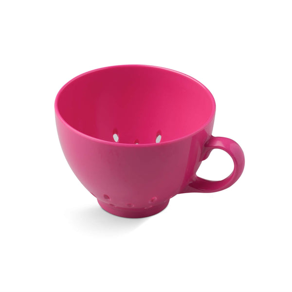 Zeal Berry 10cm Melamine Colander with Handle - Neon Pink