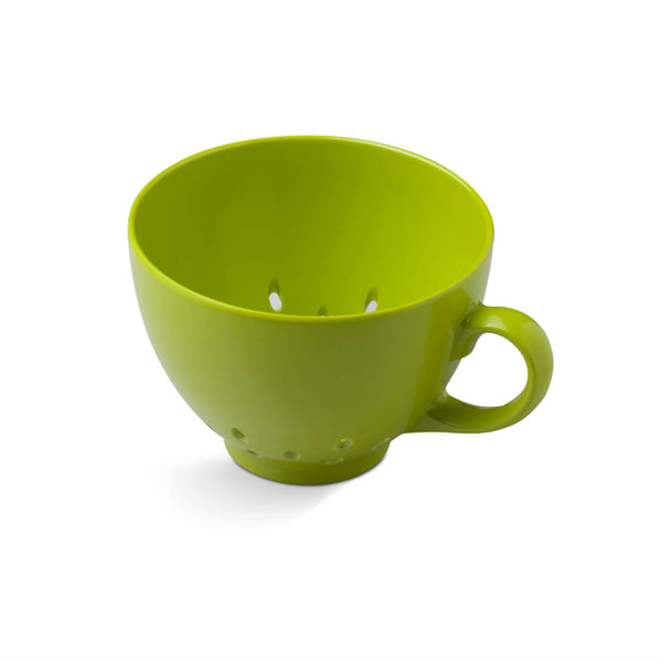 Zeal Berry 10cm Melamine Colander with Handle - Lime