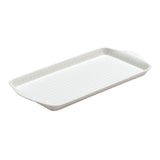 Zeal Melamine Gingham Sandwich Tray - Sage Green