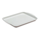 Zeal Small Melamine Gingham Serving Tray - Sage Green