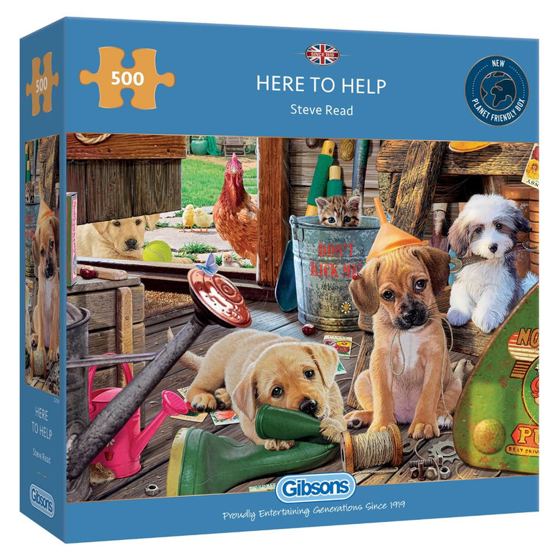 Gibsons 500 Piece Jigsaw Puzzle - Here To Help