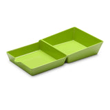 Zeal Melamine Burger Box - Lime