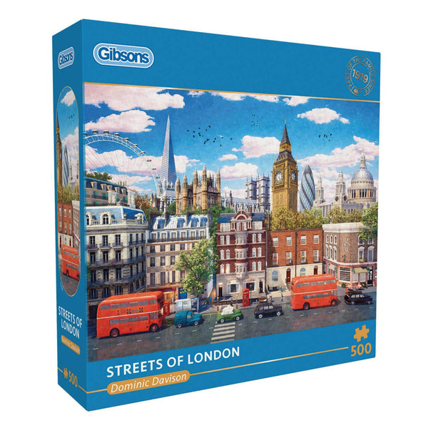 Gibsons 500 Piece Jigsaw Puzzle - Streets of London