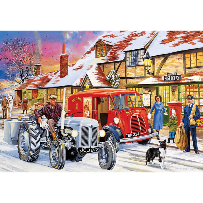 Buy Gibsons | 500 Piece Puzzle - Winter Post – Potters Cookshop