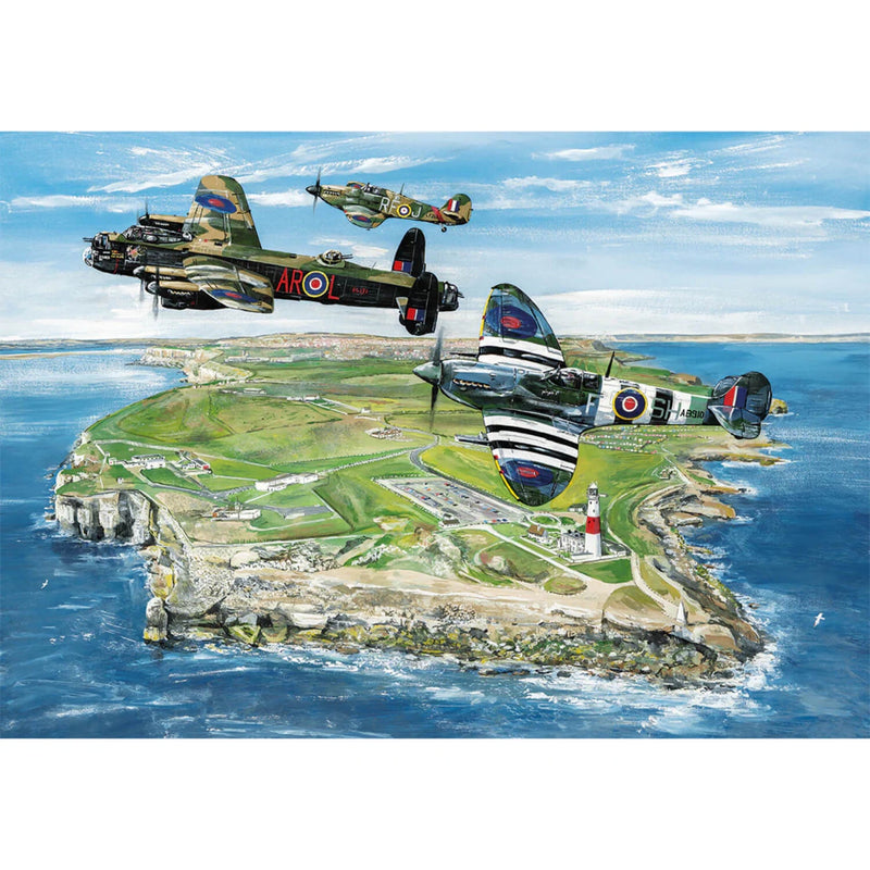 Gibsons 500 Piece Jigsaw Puzzle - Wings Over Portland