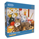 Gibsons 500 Piece Jigsaw Puzzle - A Cracking Bake