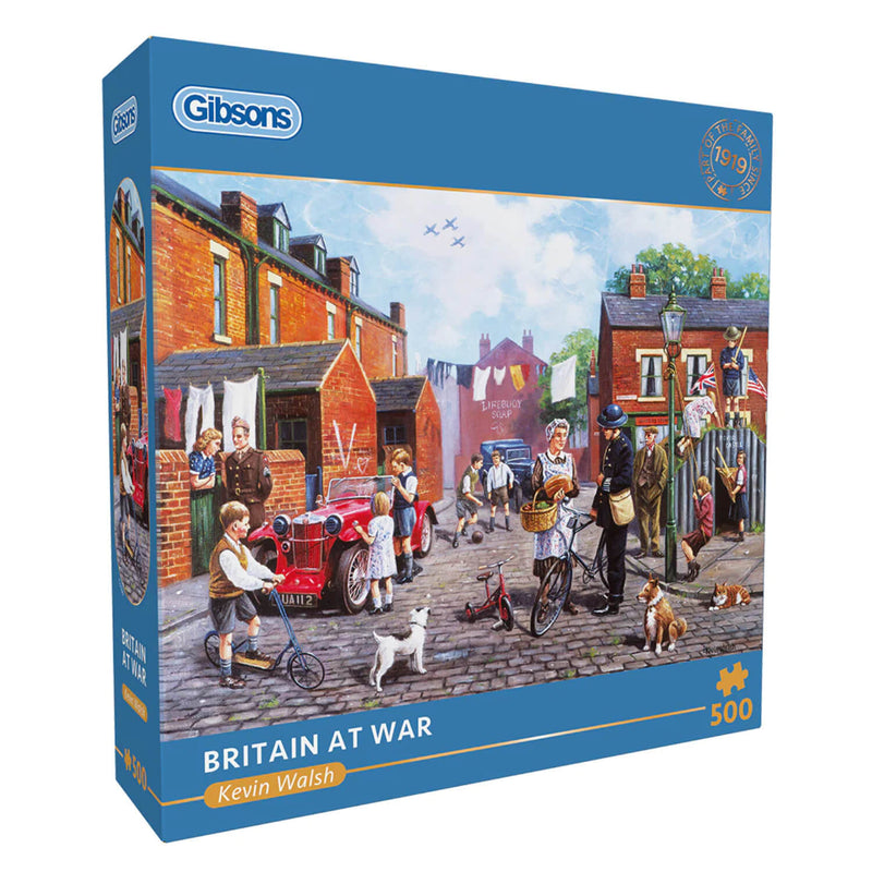 Buy Gibsons | 500 Piece Jigsaw Puzzle - Britain At War – Potters Cookshop