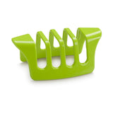 Zeal Melamine Four Slice Toast Rack - Lime Green