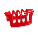 Zeal Melamine Four Slice Toast Rack - Red