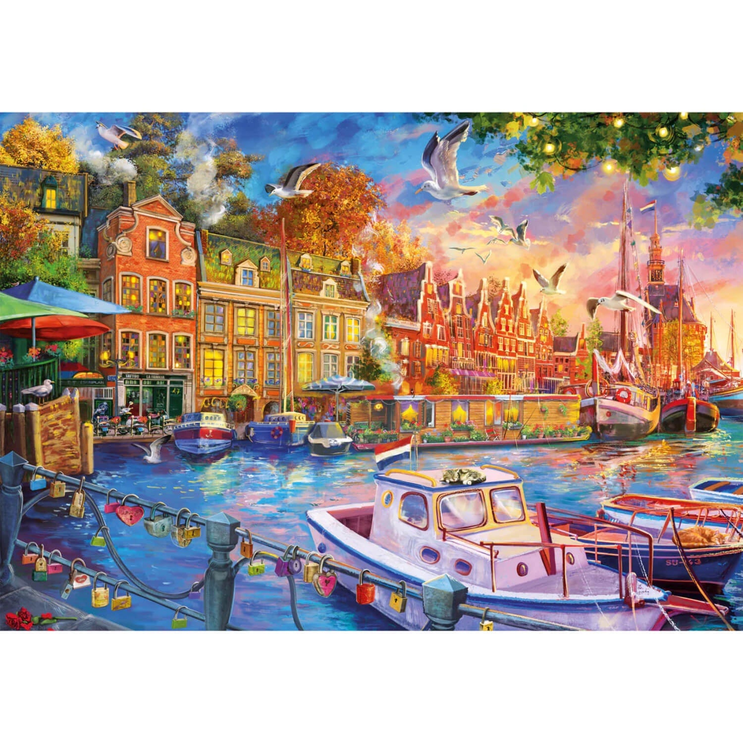 Buy Gibsons | 500 Piece Jigsaw Puzzle - Harbour Reflections – Potters ...