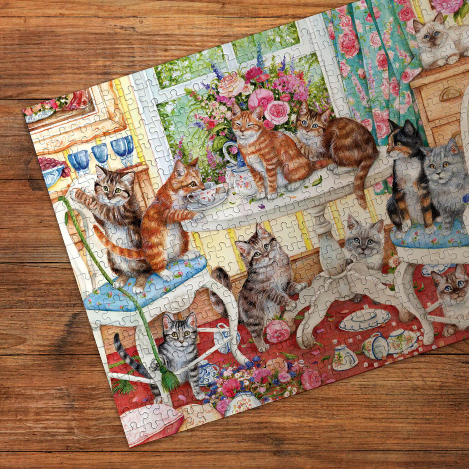 Buy Gibsons | 500 Piece Jigsaw Puzzle - Tails From The Tea Party ...