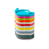 Zeal Melamine Teapot Shaped Teabag Tidy - Duck Egg Blue