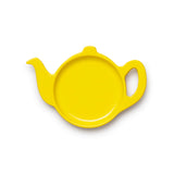 Zeal Melamine Teapot Shaped Teabag Tidy - Yellow