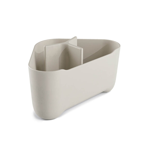 Zeal Tall Corner Melamine Sink Tidy - Cream