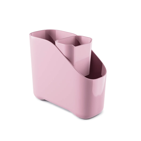 Zeal All In One Melamine Sink Tidy with Inner Bucket - Rose Pink