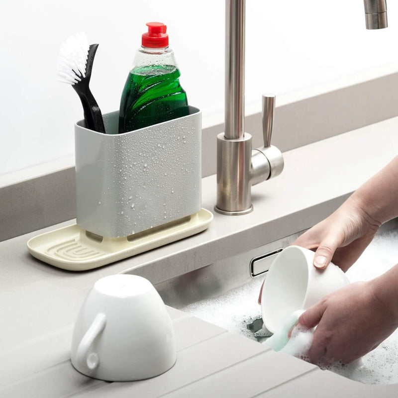Zeal Premium Melamine Worktop Sink Tidy - French Grey