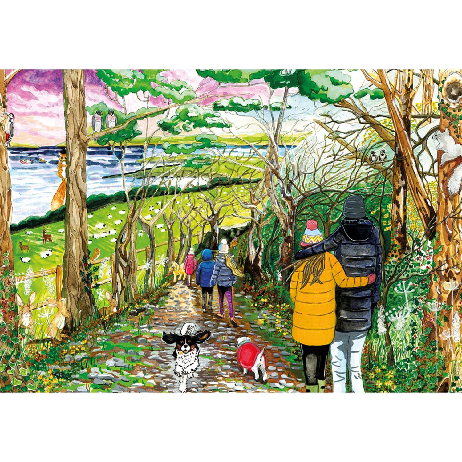 Buy Gibsons | 4x 500 Piece Jigsaw Puzzles - A Dog's Life – Potters Cookshop