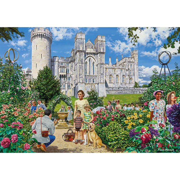Gibsons 4x 500 Piece Jigsaw Puzzles - A Day Trip To Arundel