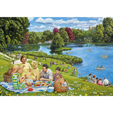 Gibsons 4 x 500 Piece Jigsaw Puzzles - A Day Trip To Arundel