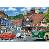 Gibsons 4 x 500 Piece Jigsaw Puzzles - A Day Trip To Arundel