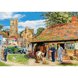 Gibsons 4 x 500 Piece Jigsaw Puzzles - Daily Deliveries