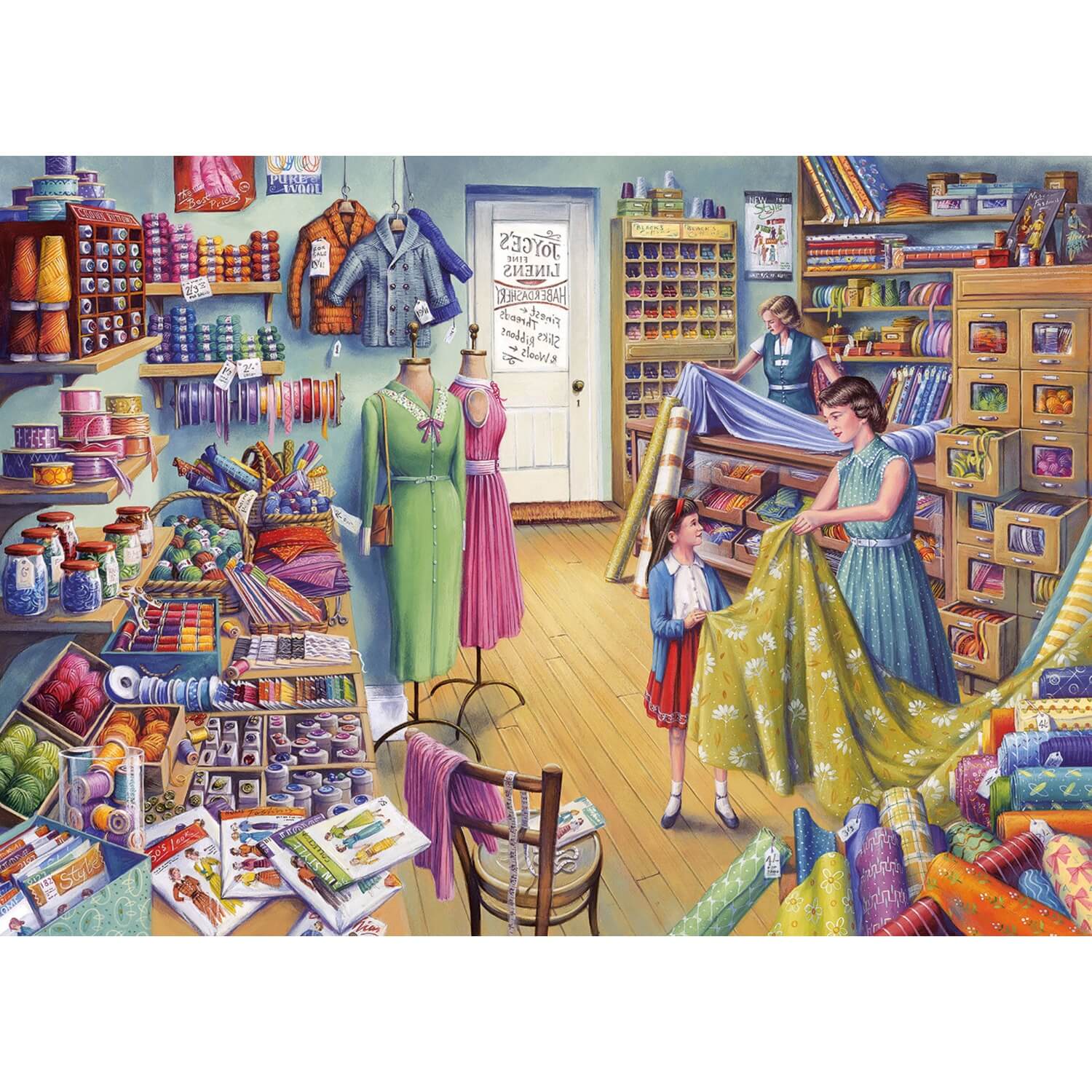 Buy Gibsons | 1000 Piece Jigsaw Puzzle - Beads & Buttons – Potters Cookshop