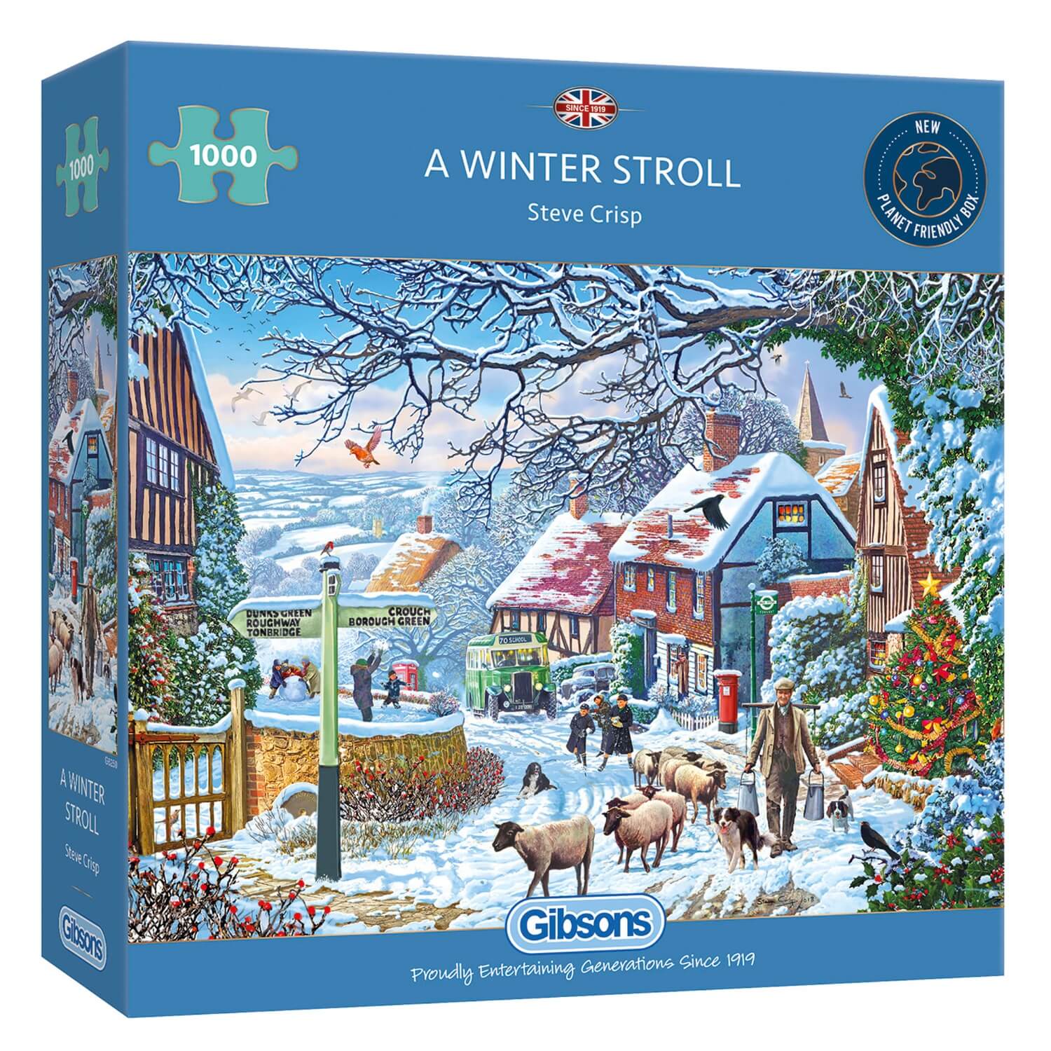 Buy Gibsons | 1000 Piece Jigsaw Puzzle - A Winter Stroll – Potters Cookshop