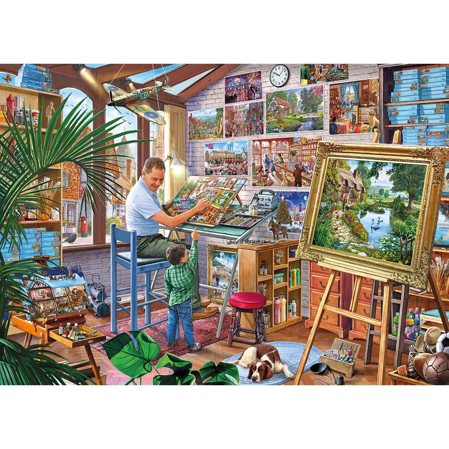 Buy Gibsons | 1000 Piece Jigsaw Puzzle - A Work Of Art – Potters Cookshop