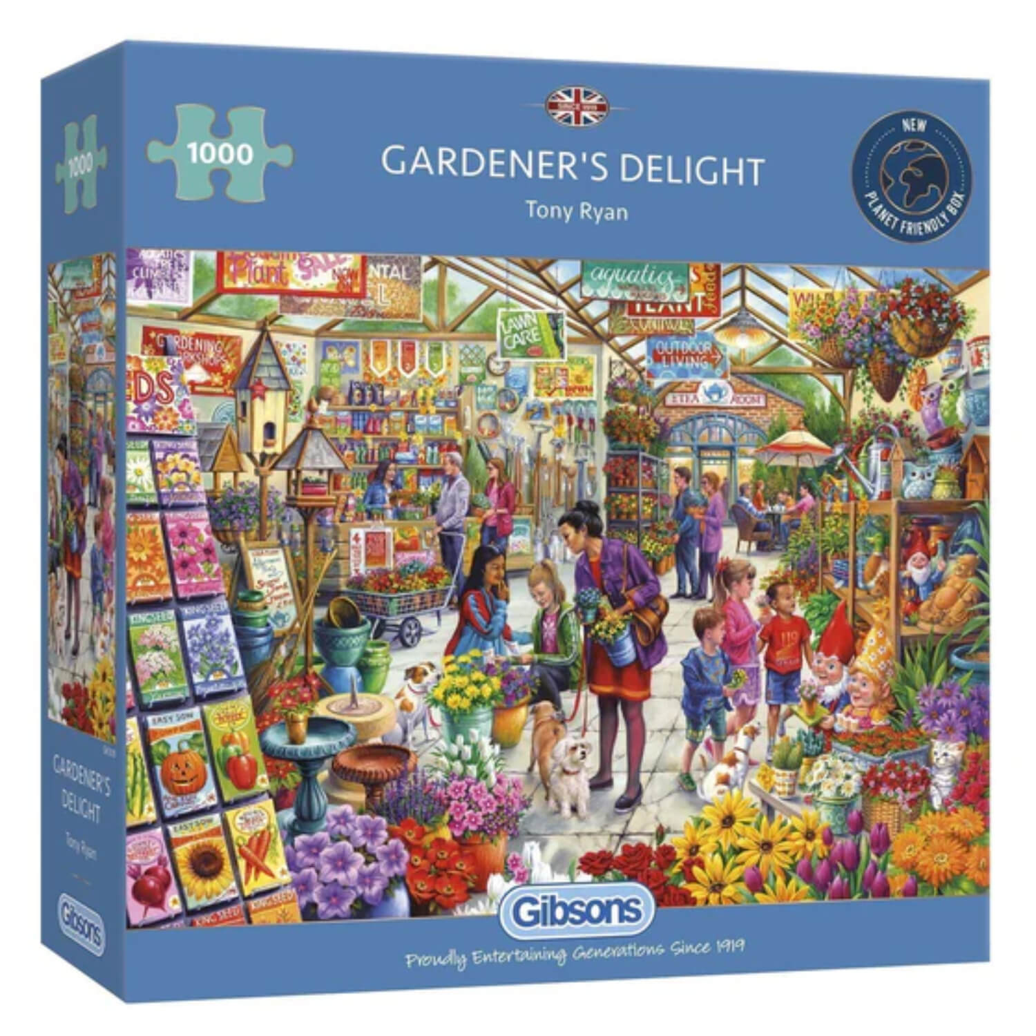Buy Gibsons | 1000 Piece Jigsaw Puzzle - Gardener's Delight – Potters ...