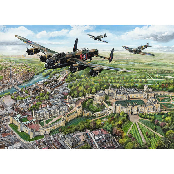Gibsons 1000 Piece Jigsaw Puzzle - Wings Over Windsor