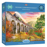 Gibsons 1000 Piece Jigsaw Puzzle - Crossing Glenfinnan Viaduct
