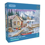 Gibsons 1000 Piece Jigsaw Puzzle - Winter At The Cabin