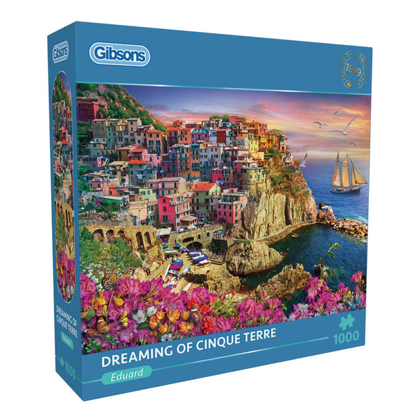 Gibsons 1000 Piece Jigsaw Puzzle - Dreaming of Cinque Terre
